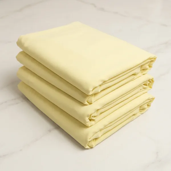 Yellow_Micro_Crepe_Unstitched_Fabrics_Women_-_Pack_of_4