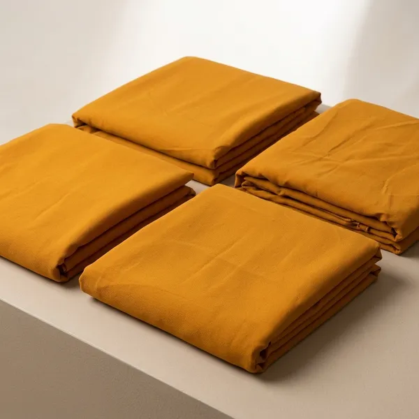 Orange_Yellow_Micro_Crepe_Unstitched_Fabrics_Women_-_Pack_of_4