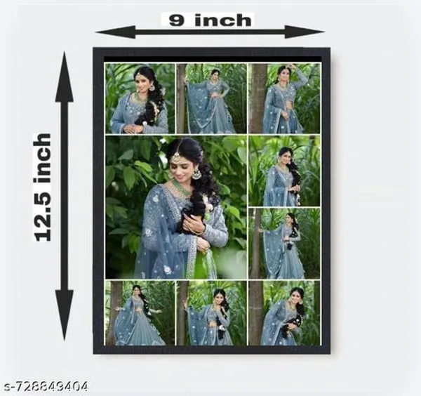 Multicolor_Wood_Custom_9_Photo_Collage_Wall_Hanging_Photo_Frame
