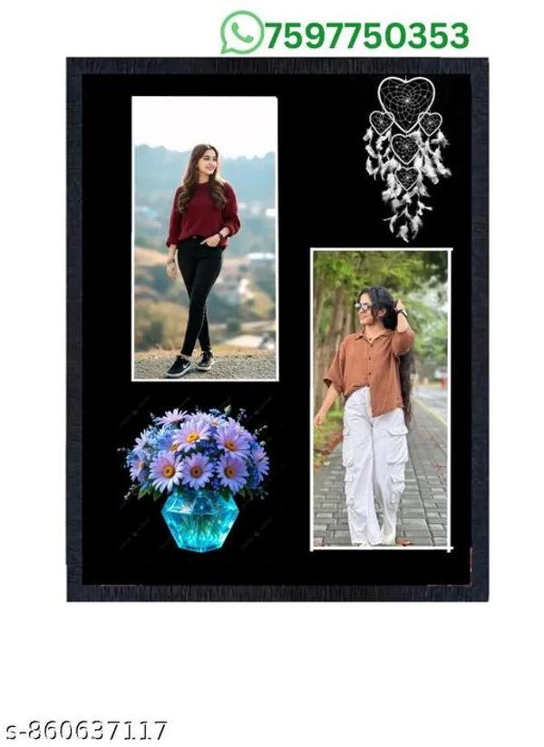 Multicolor_Wood_Birthday_2_Photo_Collage_Memory_Wall_Hanging_Photo_Frame