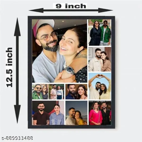 Multicolor_Wood_10_Photo_Collage_Memory_Wall_Hanging_Photo_Frame