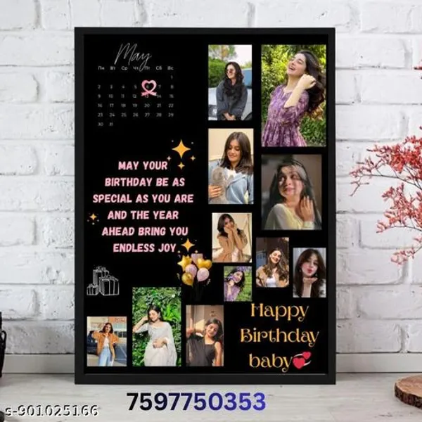 Multicolor_Wood_Birthday_Customized_Personalized_Wall_Hanging_Photo_Frame