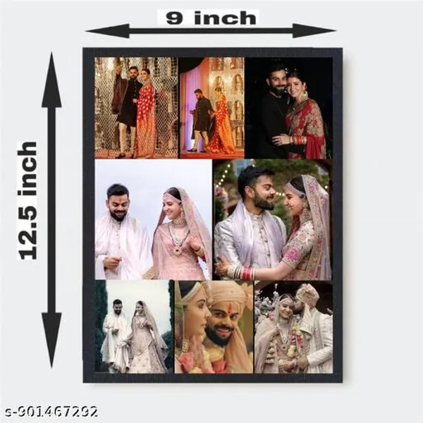 Multicolor_Wood_8_Photo_Collage_Customized_Wall_Hanging_Photo_Frame