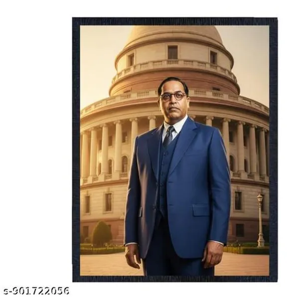 Multicolor_Wood_Dr_B_R_Ambedkar_Inspirational_Wall_Hanging_Photo_Frame