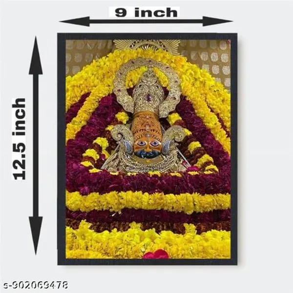 Multicolor_Wood_Khatu_Shyam_Ji_Religious_Wall_Hanging_Photo_Frame