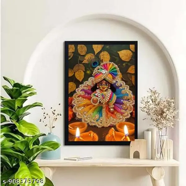 Multicolor_Wood_Spiritual_Bal_Krishna_Laddu_Gopal_Wall_Hanging_Photo_Frame