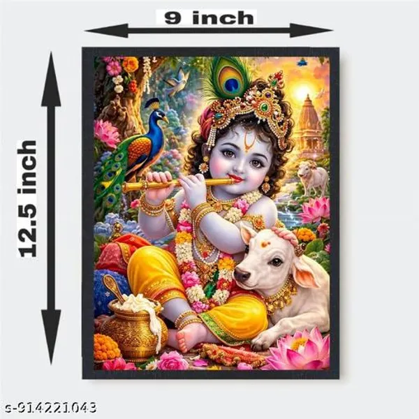 Multicolor_Wood_Spiritual_Bal_Krishna_Laddu_Gopal_Wall_Hanging_Photo_Frame