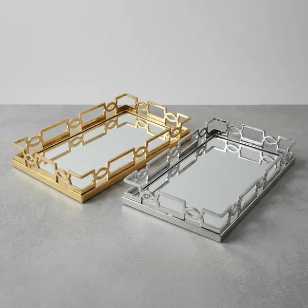 Aluminium_Glass_Rectangle_Tray_Gold_&_Silver_Duo