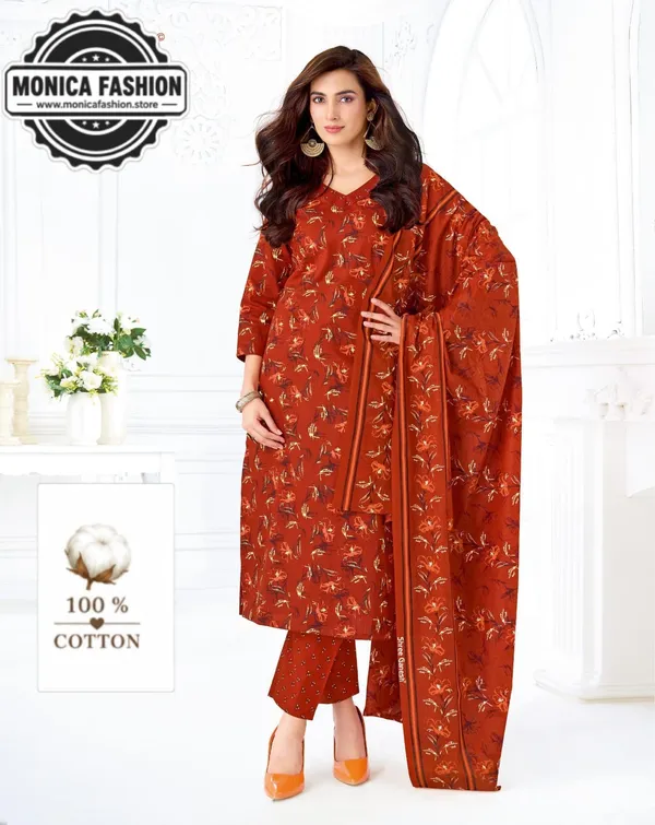 Floral_Printed_Cotton_Suit_Set__Rust_Red