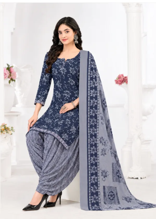 Navy_Blue_Heritage_Ready-Made_Suit_Set_with_Patiala_Pant_&_Dupatta