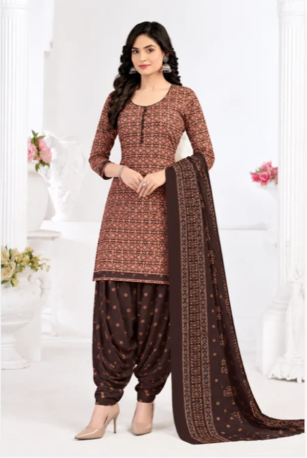 Royal_Cocoa_Heritage_Ready-made_Suit_Set_with_Patiala_Pant_&_Dupatta
