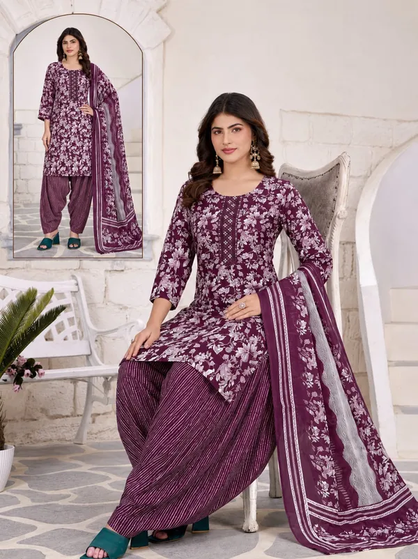 Royal_Plum_Readymade_Printed_Patiala_Suit