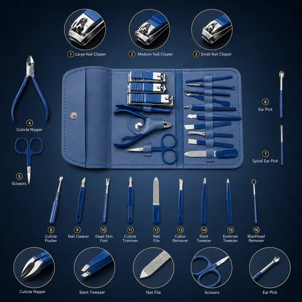 Trendnest_16_in_1_Manicure_Set_Nail_Cutter