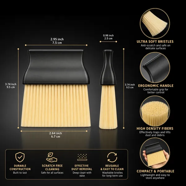 Trendnest_Car_Dust_Cleaner_Soft_Hair_Brush