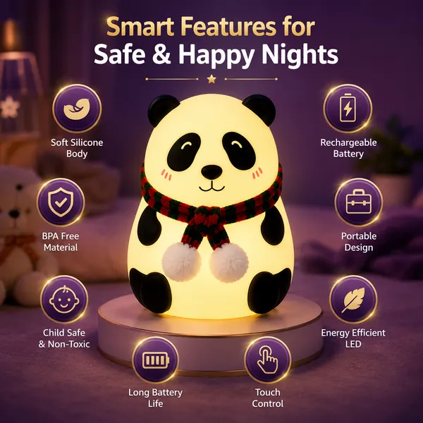 Trendnest_Panda_Night_Lamp_Colour_Changing_Feature_