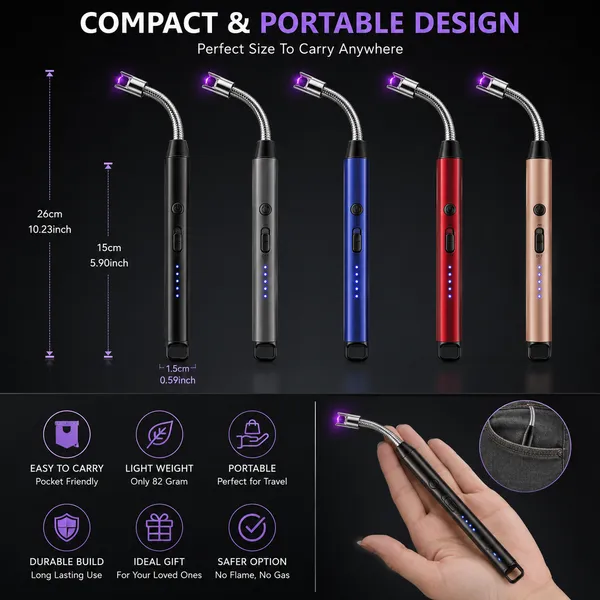 Trendnest_Rechargeable_Usb_Electric_Gas_Lighter_Kitchenware