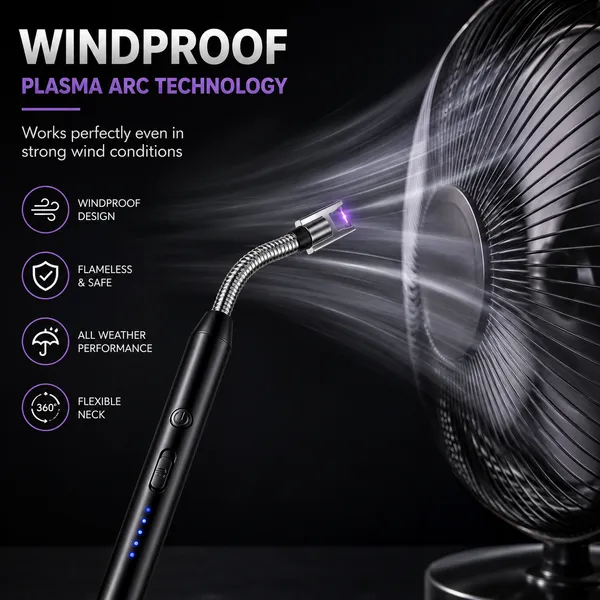 Trendnest_Rechargeable_Usb_Electric_Gas_Lighter_Kitchenware