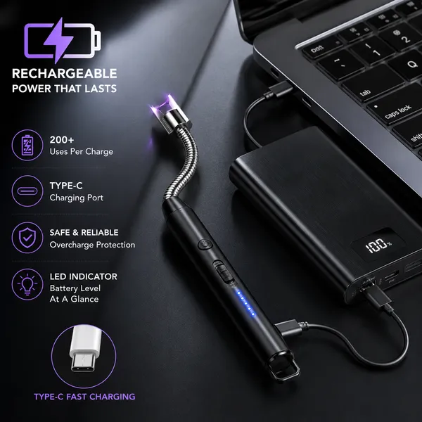 Trendnest_Rechargeable_Usb_Electric_Gas_Lighter_Kitchenware