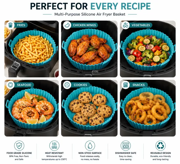 Trendnest_6_pcs_air_fryer_silicone_pot