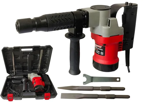 Red_And_Black_Electric_Demolition_Hammer_With_Carrying_Case