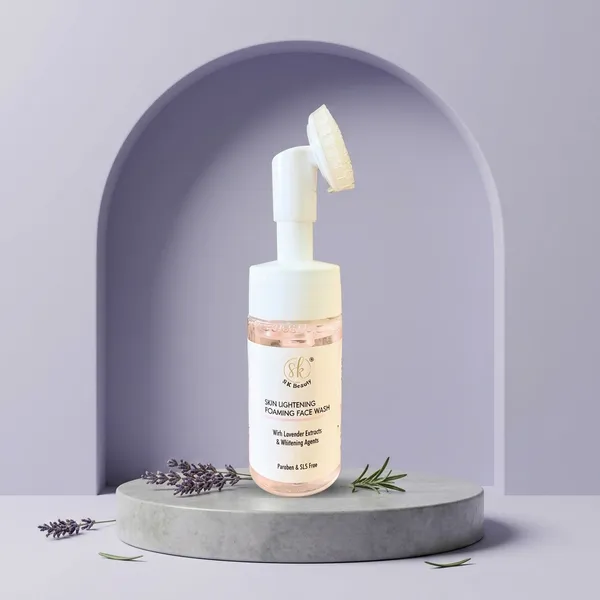 Skin_Lightening_Foaming_Face_Wash_With_Lavender_And_Rosemary