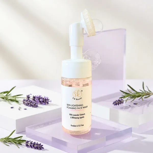 Skin_Lightening_Foaming_Face_Wash_With_Lavender_And_Rosemary