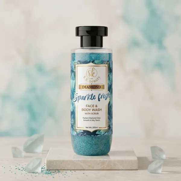 Sk_Beauty_Diamond_Sparkle_Fresh_Face_And_Body_Wash_With_Scrub