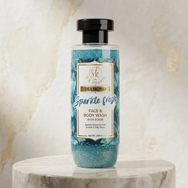 Sk_Beauty_Diamond_Sparkle_Fresh_Face_And_Body_Wash_With_Scrub