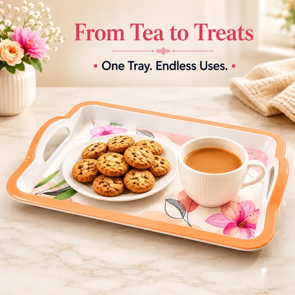 Melamine_TAJ_Serving_Tray_Small_Size_27_cm_TT-1_Floral_Design_Serving_Tray_Durable_Lightweight_Tea_And_Snack_Tray_for_Home_And_Kitchen