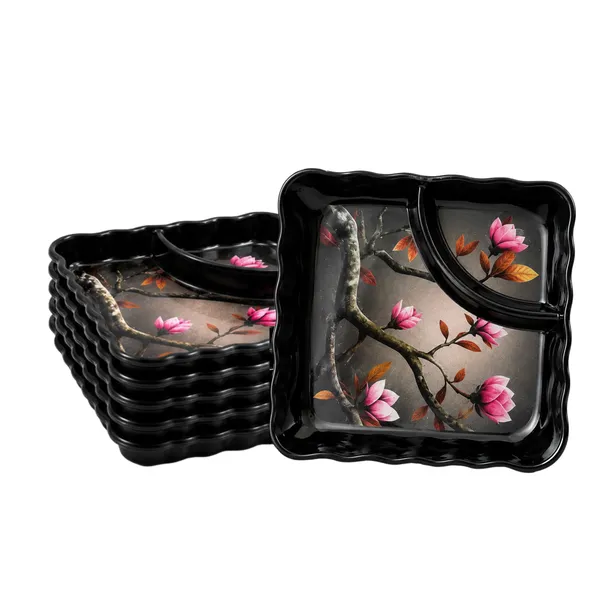 BS_Melamine_Momos_Snacks_Plate_15_CM_Stylish_And_Durable_Serving_Plate_for_Momos,_Snacks_And_Starters_Product_Code:_MOMOPLATE_SS-7