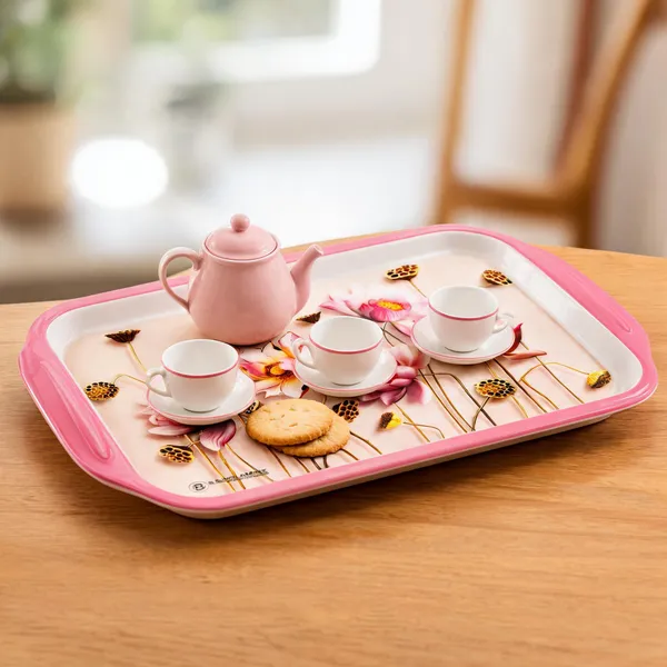 Luxury_Melamine_Serving_Tray_Small_Size_28_cm_Floral_Design_Multipurpose_Serving_Tray_with_Handles_Durable_Lightweight_Tray_for_Tea,_Coffee_And_Snacks_Product_Code:_LT-2