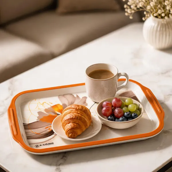 Luxury_Melamine_Serving_Tray_Small_Size_28_cm_Premium_Abstract_Floral_Design_Multipurpose_Serving_Tray_with_Handles_Durable_Tea,_Coffee_And_Snacks_Tray_for_Home_And_Kitchen_Product_Code:_LT-6