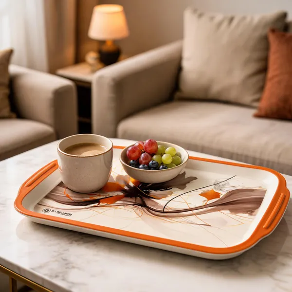 Luxury_Melamine_Serving_Tray_Small_Size_28_cm_Premium_Abstract_Floral_Design_Multipurpose_Serving_Tray_with_Handles_Durable_Tea,_Coffee_And_Snacks_Tray_for_Home_And_Kitchen_Product_Code:_LT-6