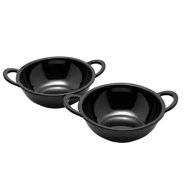 Melamine_Serving_Bowl_Kadhai_Design_20_cm_Set_of_2_Black_Finish_Multipurpose_Serving_Bowl_Durable_And_Stylish_Serving_Bowl_for_Curry,_Snacks,_Salad_And_Kitchen_Dining_Use_Product_Code:_SERVINGBOWLKADHAIDESIGN_SBKD-1