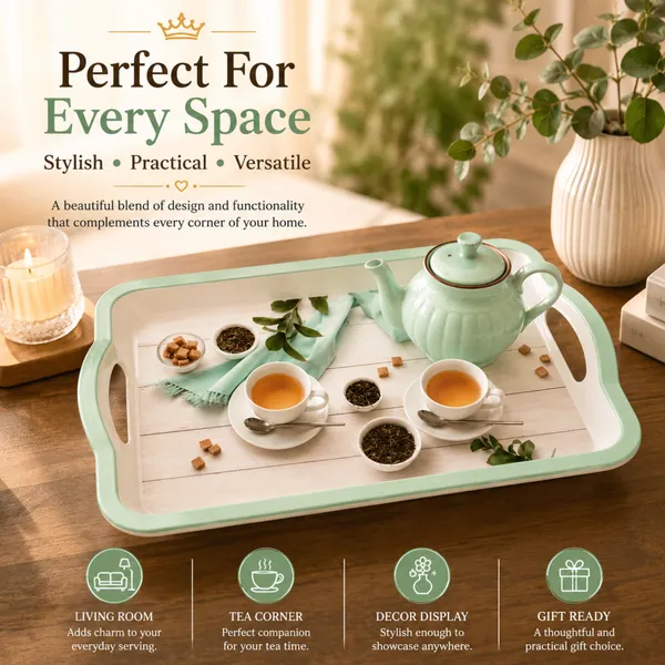 BS_Melamine_Mint_Green_Tea_Time_Serving_Tray_Set_of_3_Premium_Tea_Pot_Print_Tea,_Coffee_And_Snacks_Trays_with_Handles_Durable_Food_Grade_Melamine_Multipurpose_Serving_Trays_for_Home,_Kitchen_And_Office_Product_Code:_TAJSxMxL_TT3