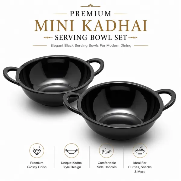 Melamine_Serving_Bowl_Kadhai_Design_20_cm_Set_of_2_Black_Finish_Multipurpose_Serving_Bowl_Durable_And_Stylish_Serving_Bowl_for_Curry,_Snacks,_Salad_And_Kitchen_Dining_Use_Product_Code:_SERVINGBOWLKADHAIDESIGN_SBKD-1