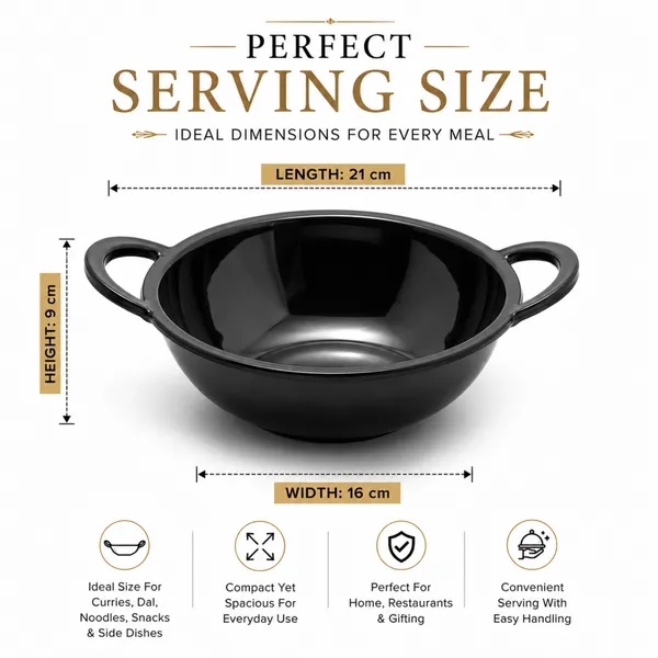 Melamine_Serving_Bowl_Kadhai_Design_20_cm_Set_of_2_Black_Finish_Multipurpose_Serving_Bowl_Durable_And_Stylish_Serving_Bowl_for_Curry,_Snacks,_Salad_And_Kitchen_Dining_Use_Product_Code:_SERVINGBOWLKADHAIDESIGN_SBKD-1