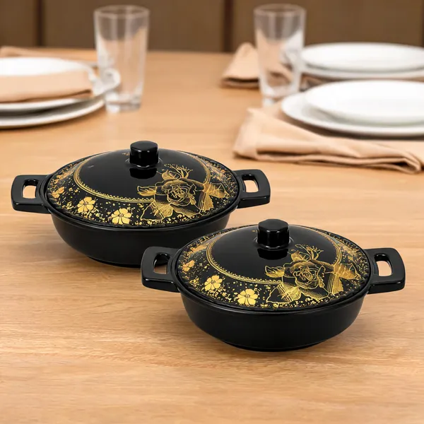 Melamine_Golden_and_Black_Kadhai_Style_Donga_28_cm_Set_of_2_Premium_Black_And_Gold_Serving_Bowl_with_Lid_and_Handles_Multipurpose_Melamine_Serving_Donga_for_Curry,_Rice,_Dal_And_Dining_Table_Use_Product_Code:_GOLDENANDBLACKKADHAISTYLEDONGA_GBKLD-1
