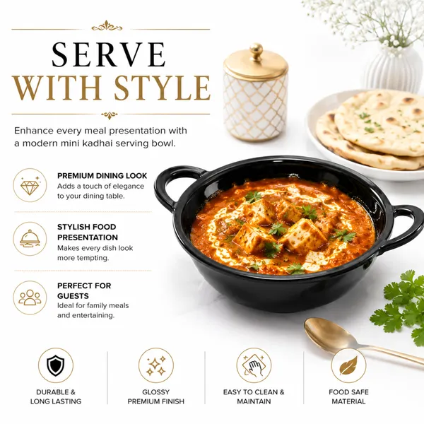 Melamine_Serving_Bowl_Kadhai_Design_20_cm_Set_of_2_Black_Finish_Multipurpose_Serving_Bowl_Durable_And_Stylish_Serving_Bowl_for_Curry,_Snacks,_Salad_And_Kitchen_Dining_Use_Product_Code:_SERVINGBOWLKADHAIDESIGN_SBKD-1