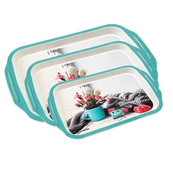 BS_Melamine_Luxury_Floral_Elegance_Collection_Serving_Tray_Set_of_3_Premium_Floral_Print_Tea,_Coffee_And_Snacks_Trays_with_Handles_Product_Code:_LUXURYSXMXL_LT4