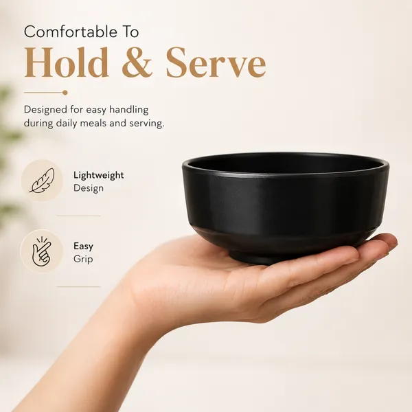 BS_Melamine_Style_Bowl_Black_Set_of_8_Multipurpose_Soup_And_Serving_Donga_for_Dal,_Curry,_Vegetables,_Snacks_And_Salad_Durable_Lightweight_Dining_Bowls