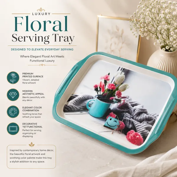 BS_Melamine_Luxury_Floral_Elegance_Collection_Serving_Tray_Set_of_3_Premium_Floral_Print_Tea,_Coffee_And_Snacks_Trays_with_Handles_Product_Code:_LUXURYSXMXL_LT4