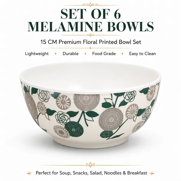 Floral_Printed_Melamine_Bowl_15_cm_Diameter_×_7_cm_Height_Durable_Lightweight_Serving_Bowl_for_Soup,_Snacks,_Dessert_And_Daily_Use