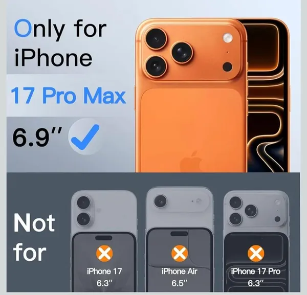 Afaks_Iphone_17_Pro_Max_Tempered_Glass_Screen_Protector_Scratch_Resistant