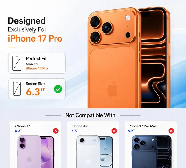 Afaks_Iphone_17_Pro_Max_Tempered_Glass_Screen_Protector_9H