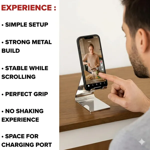 Afaks_Stainless_Steel_Foldable_Mobile_Phone_Stand_Grey