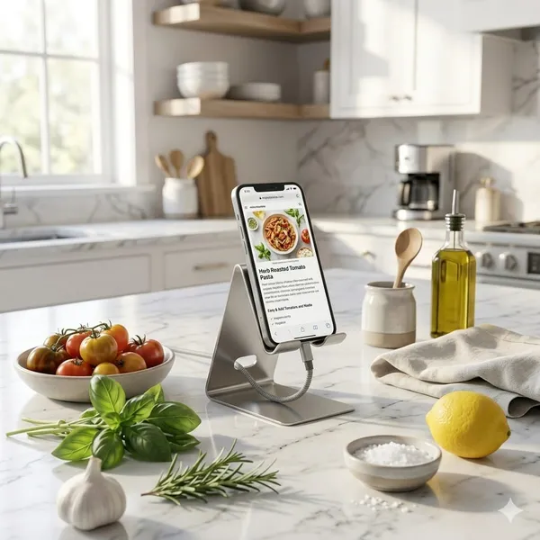 Afaks_Stainless_Steel_Foldable_Mobile_Phone_Stand_Grey