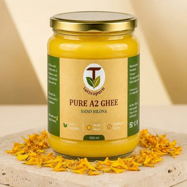Tattvapurn_Bilona_Ghee_A2_Hand_Churned_Pure_Desi_Cow_Ghee