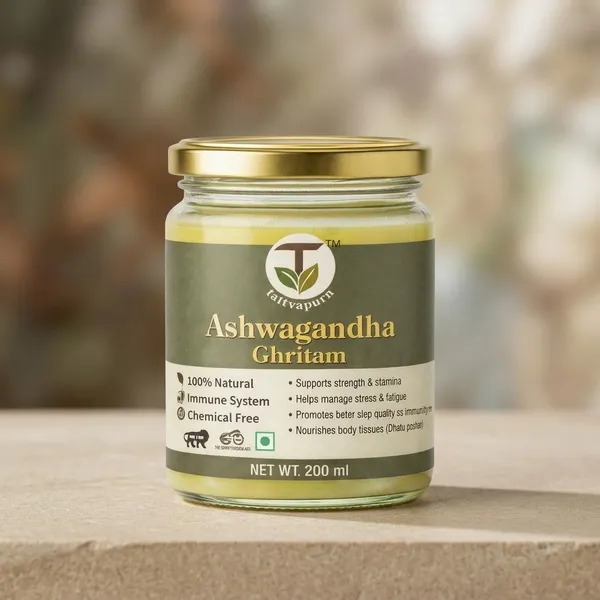 Tattvapurn_Ashwagandha_Ghritam_Ayurvedic_Vata_Support