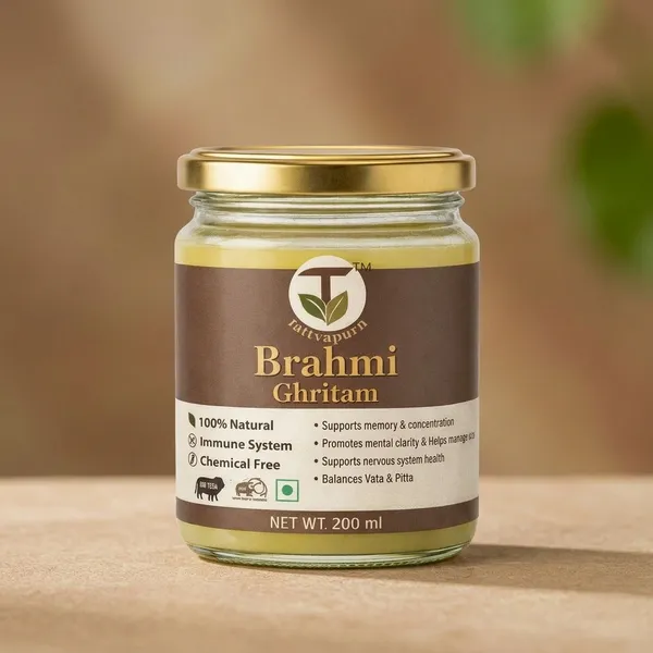 Tattvapurn_Brahmi_Ghritam_Ayurvedic_Mind_Soul_Balance